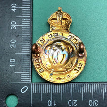 Load image into Gallery viewer, Original British Army Cap Badge Kings Crown - 7th Queen's Own Hussars - The Militaria Shop
