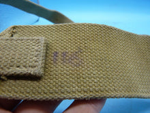 Load image into Gallery viewer, Original WW2 British Army 37 Pattern Canvass Shoulder Strap / Cross Strap - The Militaria Shop