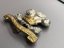 Lade das Bild in den Galerie-Viewer, Original WW1 British Army 3rd Dragoon Guards Cap Badge - The Militaria Shop