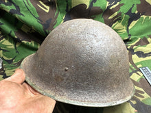 Load image into Gallery viewer, Genuine British / Canadian Army Mark 3 Turtle Helmet - Original WW2 Helmet - The Militaria Shop