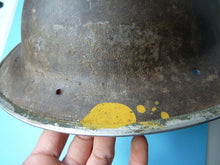 Load image into Gallery viewer, Original WW2 South African Army Mk2 Brodie Helmet - British Style Combat Helmet - The Militaria Shop