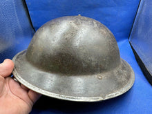 Load image into Gallery viewer, Original WW2 British Army Mk2 Combat Helmet Shell - South African Produced - The Militaria Shop