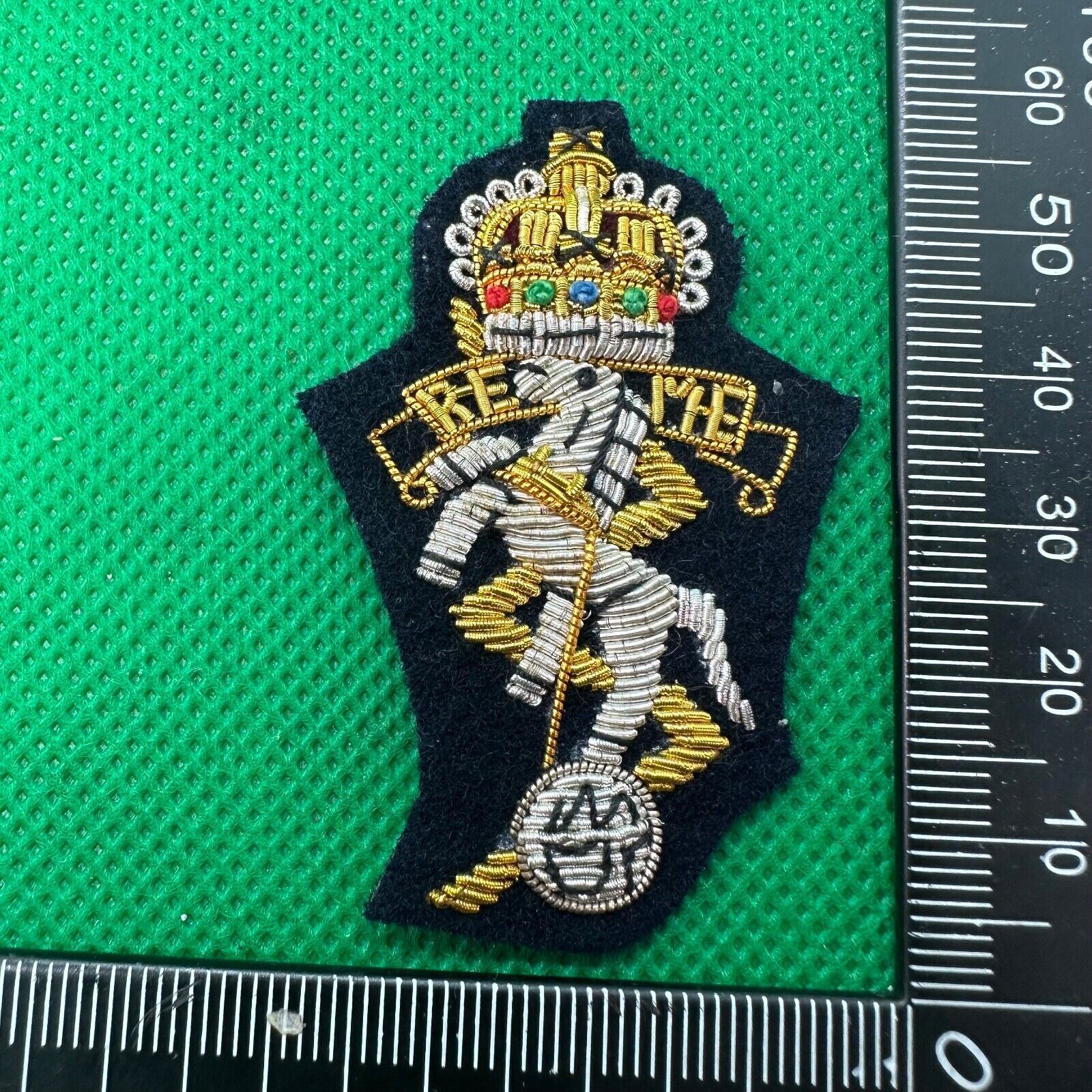 British Army REME Mechanical Engineers Cap / Beret / Blazer Badge - UK Made - The Militaria Shop