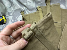 Load image into Gallery viewer, Original WW2 British Army 37 Pattern Water Bottle Carrier - WW2 Dated - The Militaria Shop