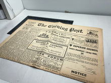 Load image into Gallery viewer, Original WW2 British Newspaper Channel Islands Occupation Jersey - October 1941 - The Militaria Shop