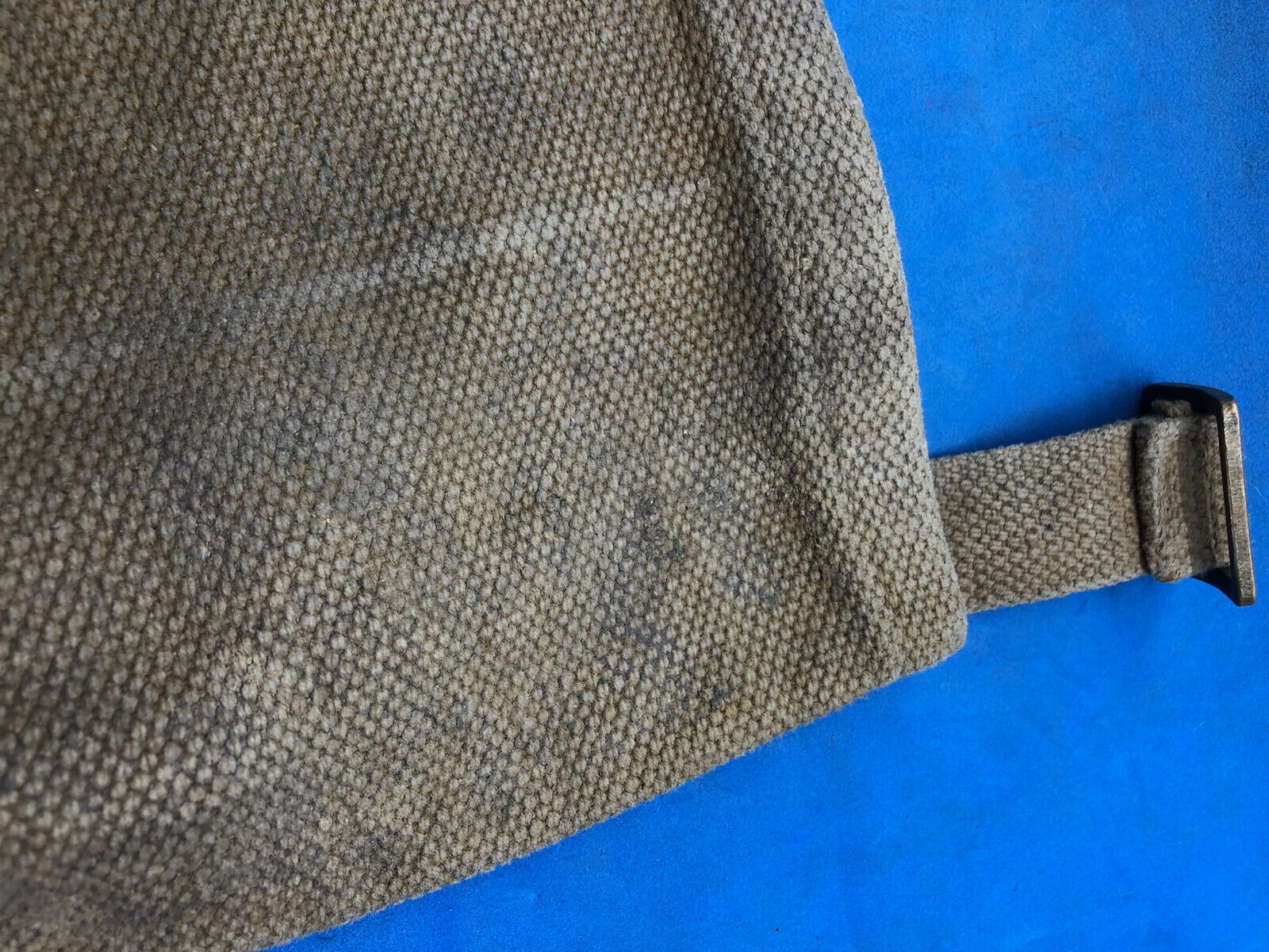 WW2 British Army 37 Pattern Webbing Water Bottle Carrier Harness - 1943 Dated - The Militaria Shop