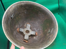 Lade das Bild in den Galerie-Viewer, Original WW2 British Army / Canadian Army Mk3 Turtle Combat Helmet - The Militaria Shop