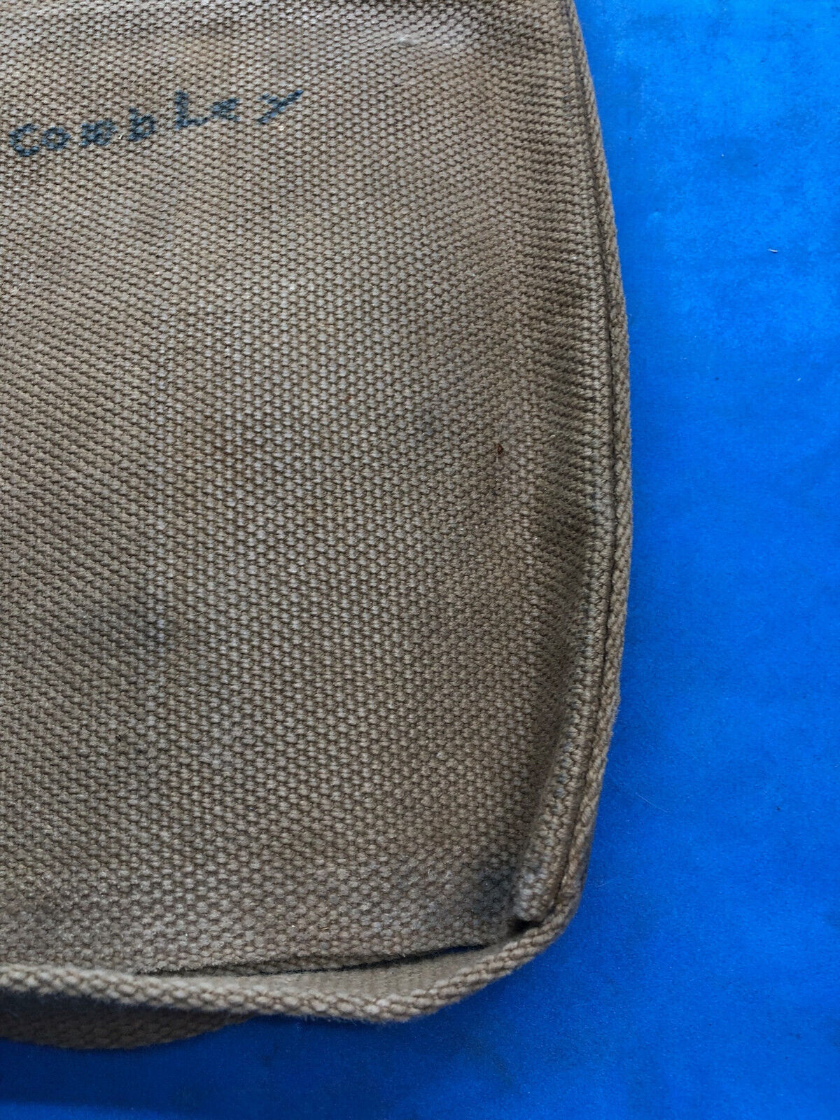 WW2 British Army 37 Pattern Webbing Water Bottle Carrier Harness - 1943 Dated - The Militaria Shop