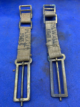 Charger l'image dans la galerie, Original WW2 British Army 37 Pattern Brace Adaptors Pair - 1943 Dated - The Militaria Shop