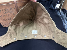 Load image into Gallery viewer, Original British Army Tank Suit Hood - New Old Stock - Unissued - Ideal for WW2 - The Militaria Shop