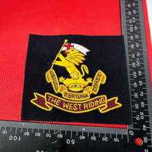 Charger l'image dans la galerie, British Army The West Riding Regiment Embroidered Blazer Badge - The Militaria Shop