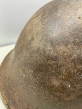 Charger l'image dans la galerie, Geunine British / Canadian Army Mk3 WW2 Combat Helmet - Uncleaned Original - The Militaria Shop
