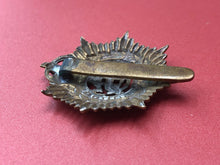Load image into Gallery viewer, Original WW1 / WW2 British Army Kings Crown Cap Badge - RASC Army Service Corps - The Militaria Shop