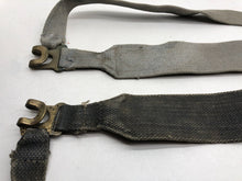Load image into Gallery viewer, Original WW2 British Army / RAF 37 Pattern L Strap Set - The Militaria Shop
