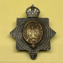 Load image into Gallery viewer, Original WW1 British Army Cap Badge - 1st King's Dragoon Guards - The Militaria Shop