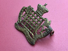 Load image into Gallery viewer, Original WW1 British Army Royal Gloucestershire Hussars Cap Badge - The Militaria Shop