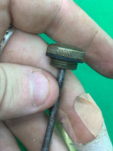 Load image into Gallery viewer, Original WW1 / WW2 British Army SMLE Lee Enfield Rifle Brass Oil Bottle - The Militaria Shop