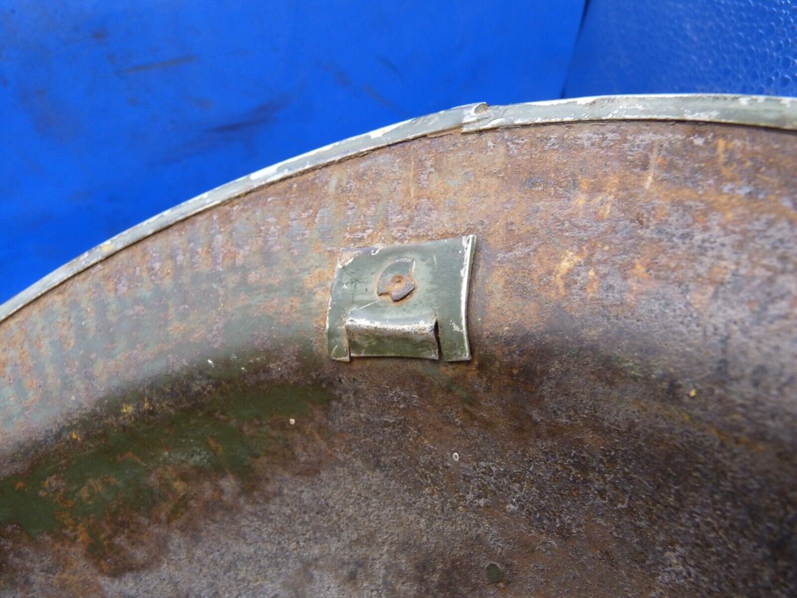 Original WW2 South African Army Mk2 Brodie Helmet - British Style Combat Helmet - The Militaria Shop