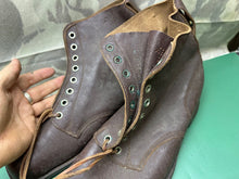 Load image into Gallery viewer, Original Swedish/German Army Marching Ski Boots WW2 Pattern - Size EU49 UK 13 - The Militaria Shop