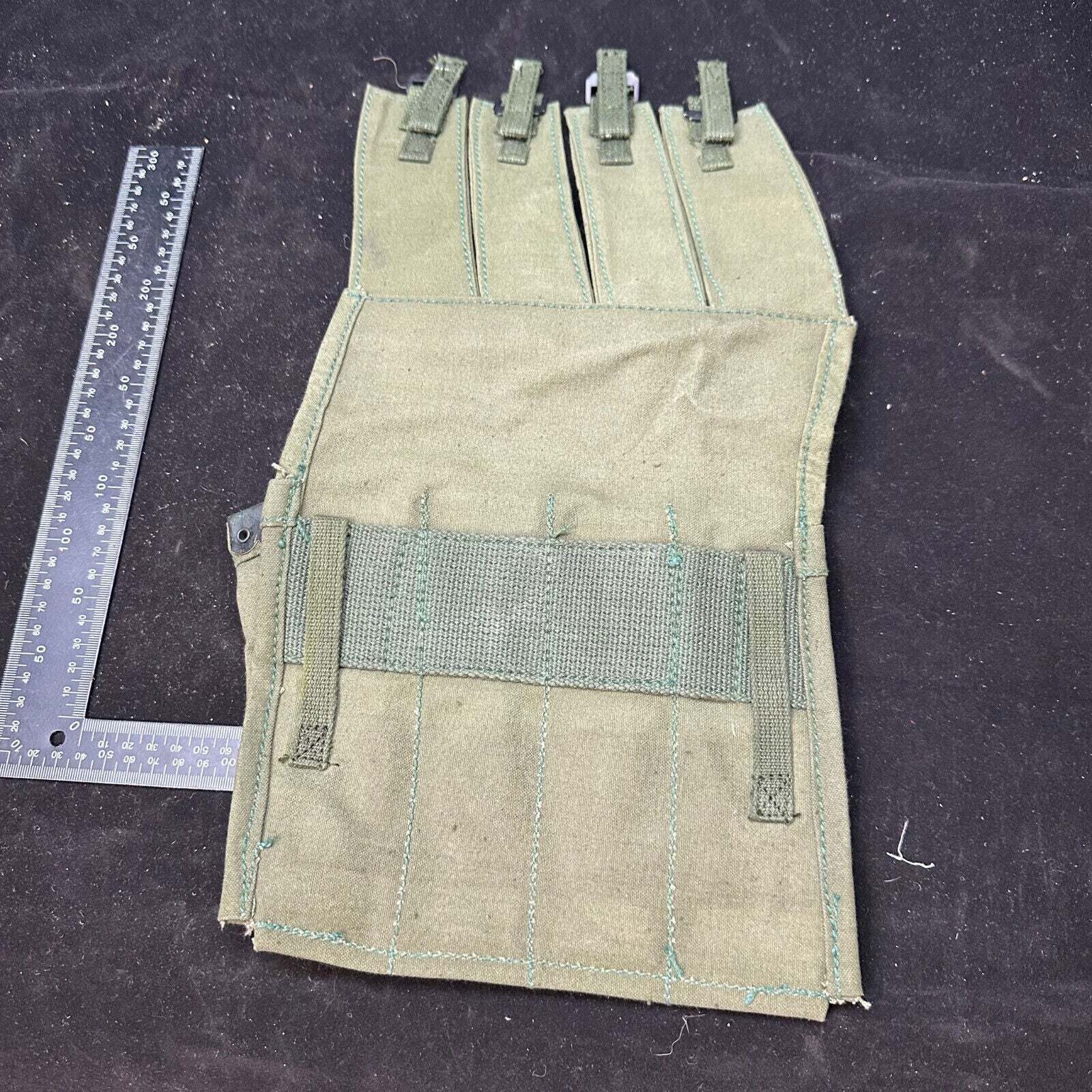 Original Australian Vietnam Era F1 Sterling SMG Mag Pouch New Old Stock Unissued - The Militaria Shop