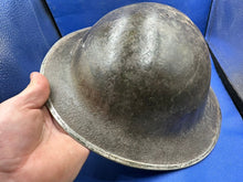 Load image into Gallery viewer, Original WW2 British Army Mk2 Combat Helmet Shell - South African Produced - The Militaria Shop