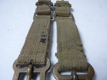 Load image into Gallery viewer, Original WW2 British Army 37 Pattern Webbing Brace Adaptor Pair - The Militaria Shop