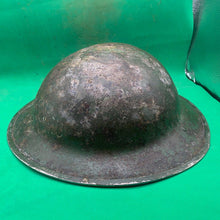 Load image into Gallery viewer, Original WW2 South African Army Mk2 Brodie Helmet - British Style Combat Helmet - The Militaria Shop