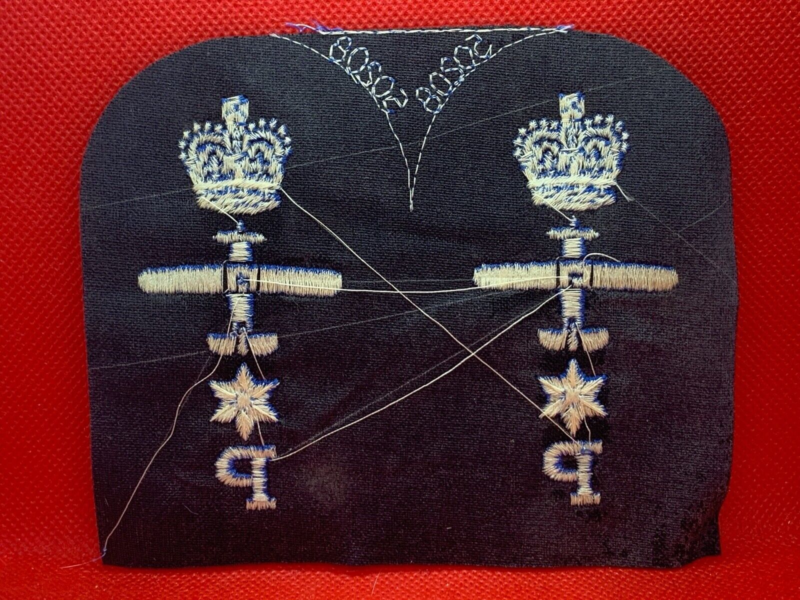 Unissued WOMEN'S ROYAL NAVY WRNs Trade Badge - Air Photographer CPO 1 Star - The Militaria Shop