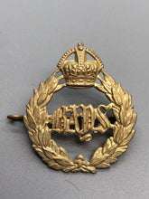 Load image into Gallery viewer, Original WW2 British Army 2nd Dragoon Guards Queen's Bays Cap Badge - The Militaria Shop
