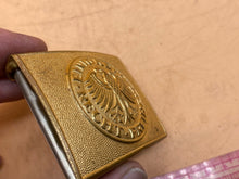 Load image into Gallery viewer, Post WW2 German Navy Bundesmarine Koppelschloss / Gilt Belt Buckle - The Militaria Shop