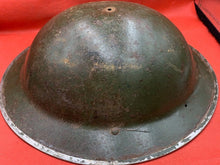 Load image into Gallery viewer, British Army Mk2 Brodie Helmet - Original WW2 - South African Manufactured - The Militaria Shop