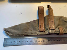 Lade das Bild in den Galerie-Viewer, A canvas 1915 pattern Bulgarian Army issue pick-axe head cover. Good condition. - The Militaria Shop