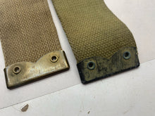 Load image into Gallery viewer, Original WW2 37 Pattern British Army L Strap Set - The Militaria Shop