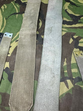 Load image into Gallery viewer, Original British Royal Air Force RAF Blue L Strap Pair - WW2 37 Pattern - The Militaria Shop