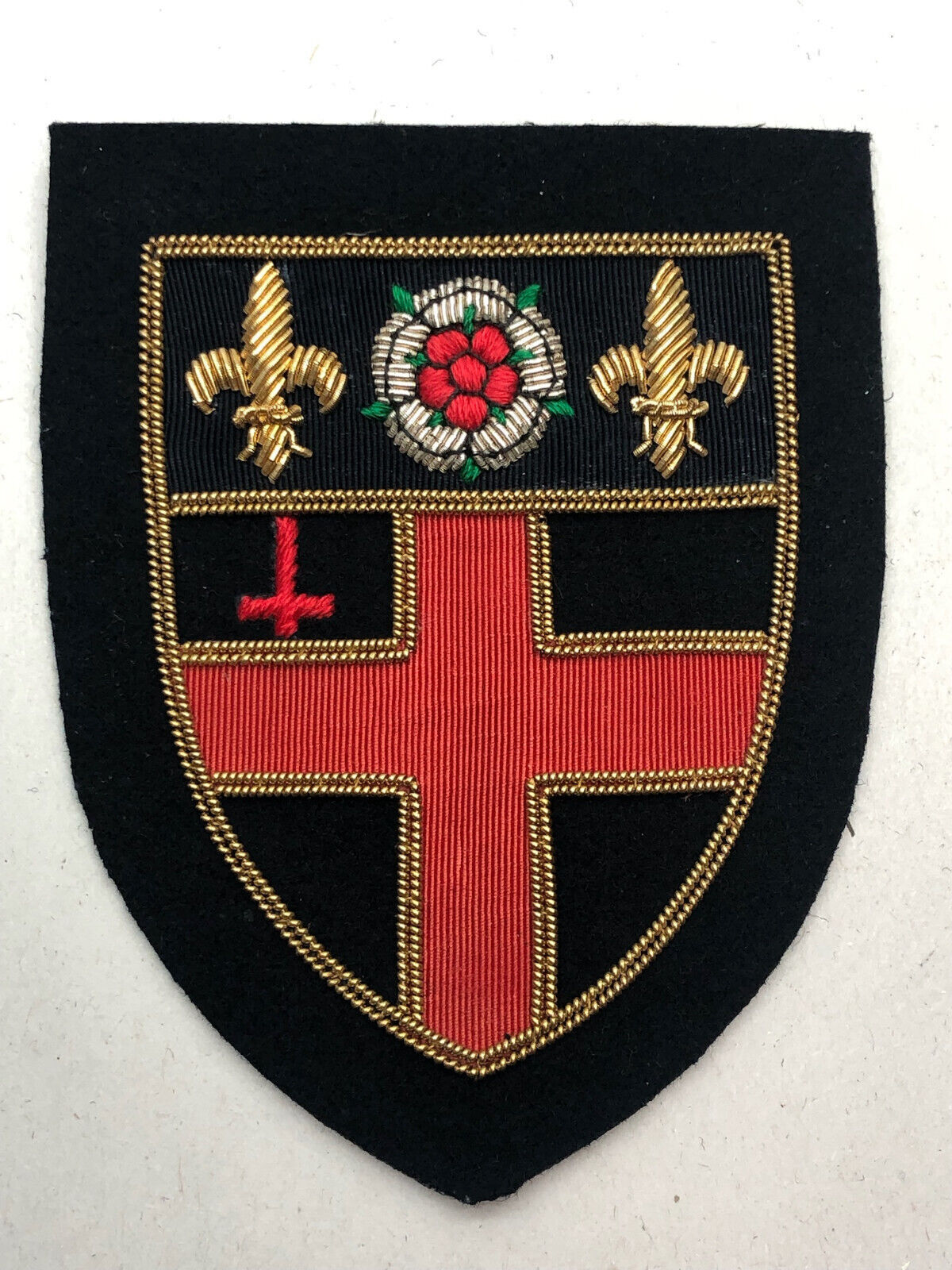 British Army Bullion Embroidered Blazer Badge - Unknown Regiment - The Militaria Shop