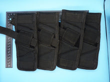 Charger l'image dans la galerie, Black Canvass Tactical Belt Mounted Pistol Holster - Front Line Holsters - The Militaria Shop