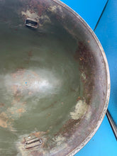Load image into Gallery viewer, WW2 Mk3 High Rivet Turtle - British / Canadian Army Helmet - Good Original - The Militaria Shop