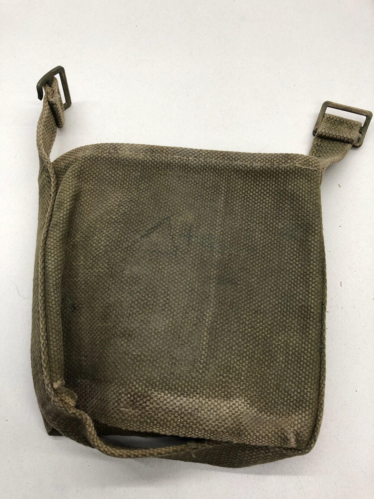 WW2 British Army 37 Pattern Webbing Water Bottle Carrier Harness - 1941 Dated - The Militaria Shop