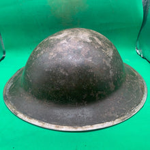 Load image into Gallery viewer, Original WW2 South African Army Mk2 Brodie Helmet - British Style Combat Helmet - The Militaria Shop