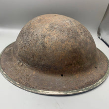 Load image into Gallery viewer, Original WW2 South African Army Mk2 Brodie Helmet - British Style Combat Helmet - The Militaria Shop
