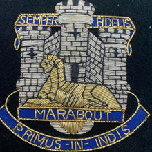 Load image into Gallery viewer, British Army Bullion Embroidered Blazer Badge - Devonshire & Dorset Regiment - The Militaria Shop