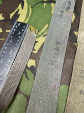Load image into Gallery viewer, Original British Royal Air Force RAF Blue L Strap Pair - WW2 37 Pattern - The Militaria Shop
