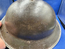 Load image into Gallery viewer, Original WW2 British Army Mk2 Combat Helmet Shell - South African Produced - The Militaria Shop