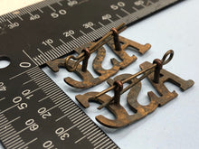 Load image into Gallery viewer, Original WW1 British Army Service Corps (A.S.C.) Shoulder Titles - The Militaria Shop