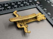 Load image into Gallery viewer, Original WW1 British Army 11th Hussars Cap Badge - The Militaria Shop