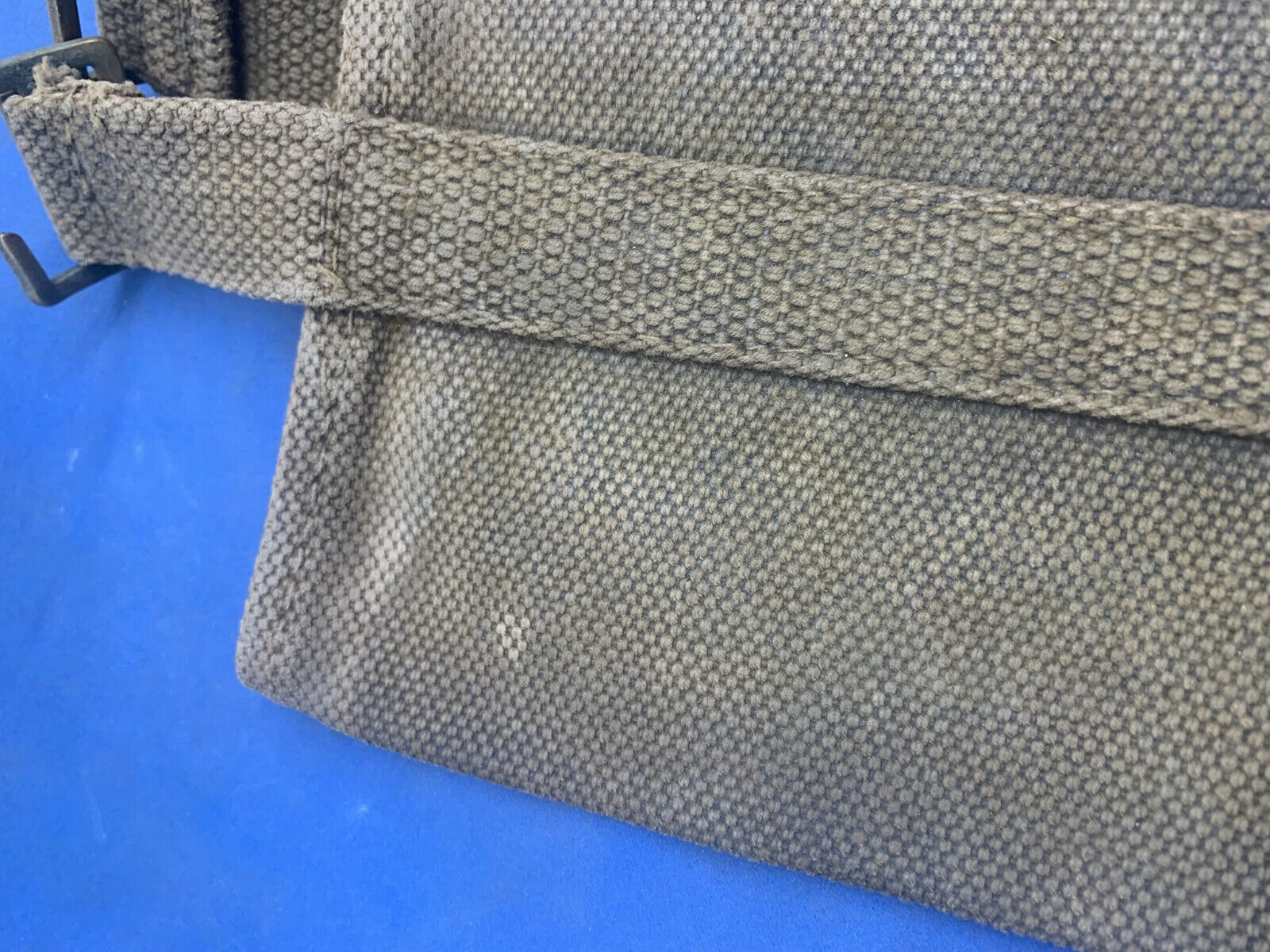WW2 British Army / RAF 37 Pattern Webbing Water Bottle Carrier Harness 1944 Date - The Militaria Shop