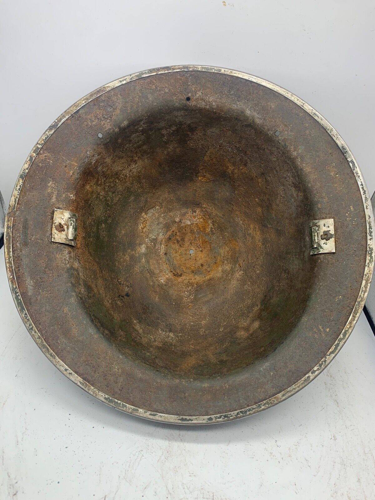 Original WW2 South African Army Mk2 Brodie Helmet - British Style Combat Helmet - The Militaria Shop