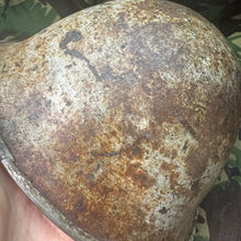 Load image into Gallery viewer, Original WW2 British / Canadian Army Mk3 Turtle Helmet & Liner - The Militaria Shop