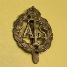 Load image into Gallery viewer, Original WW2 British Army Auxiliary Territorial Service Cap Badge - The Militaria Shop