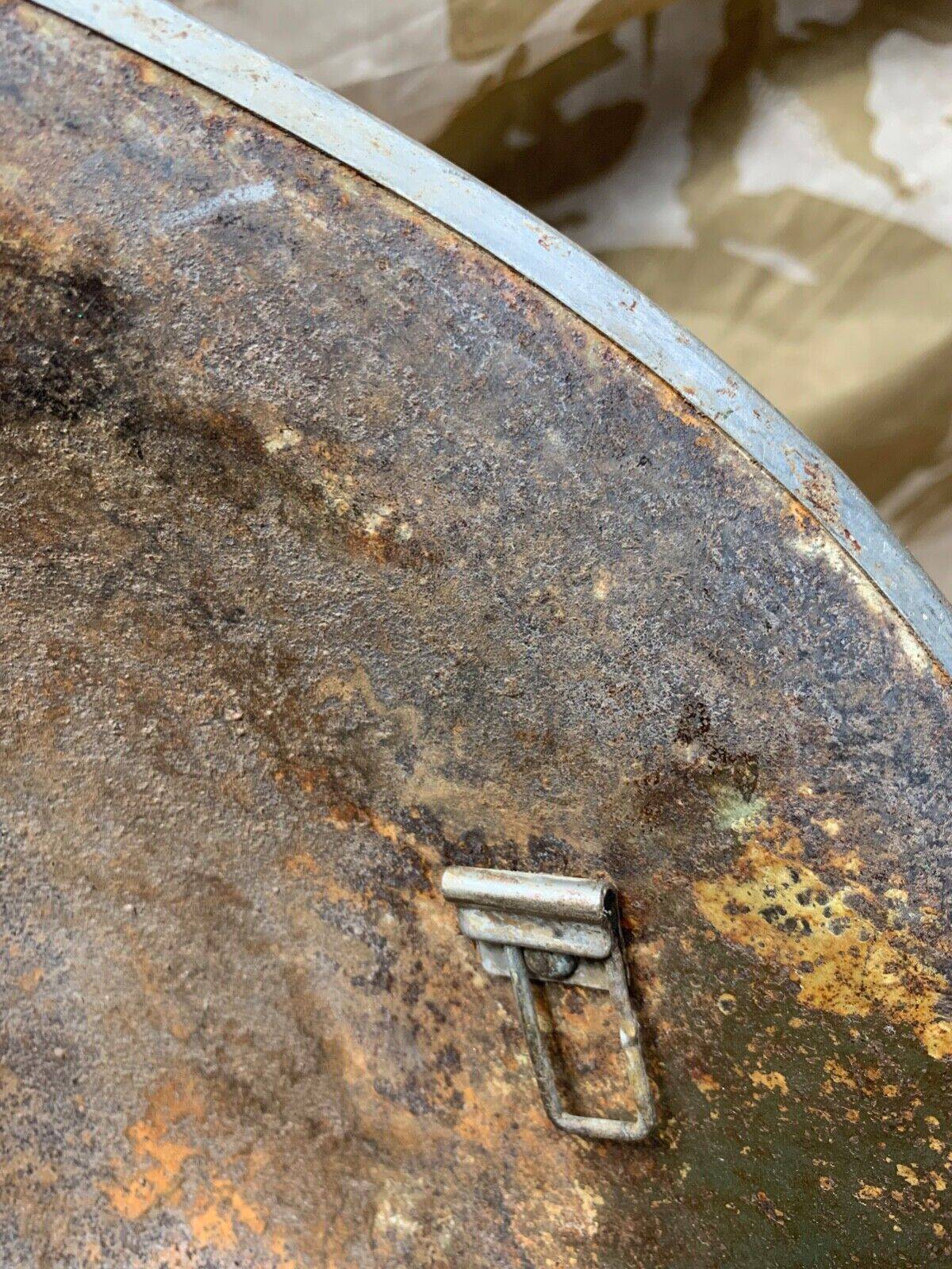 WW2 Mk3 High Rivet Turtle - British / Canadian Army Helmet - Nice Original - The Militaria Shop